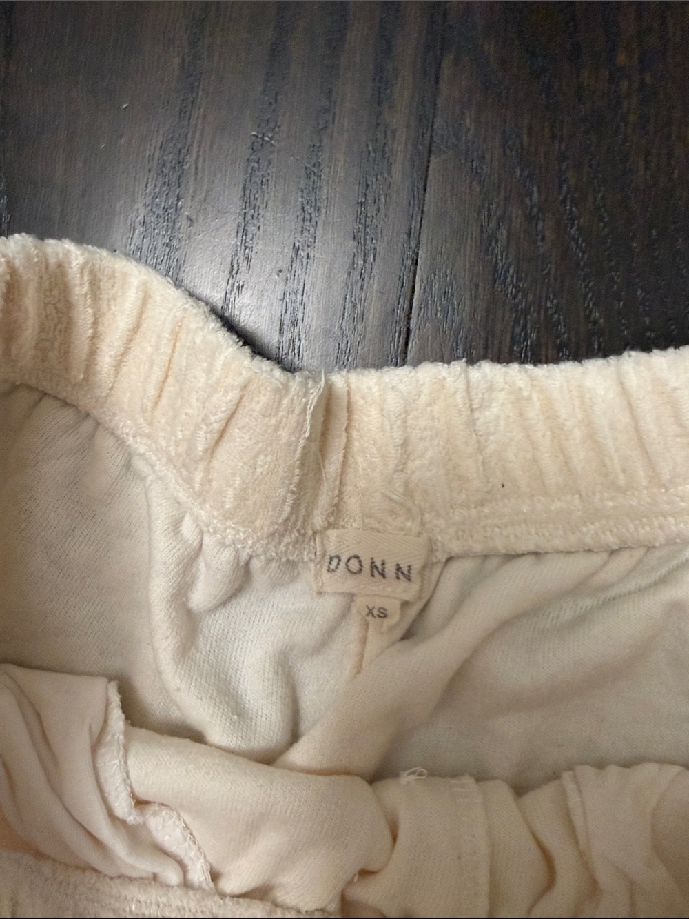 Donni Terry Henley pant in cream - Picture 4 of 4